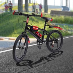 Hardtail Mountain Bike for Boys/Girls/Men/Women, 20" Sizes, 6 or 21 Speed Shimano Twist Shifting, Front or Dual Suspension