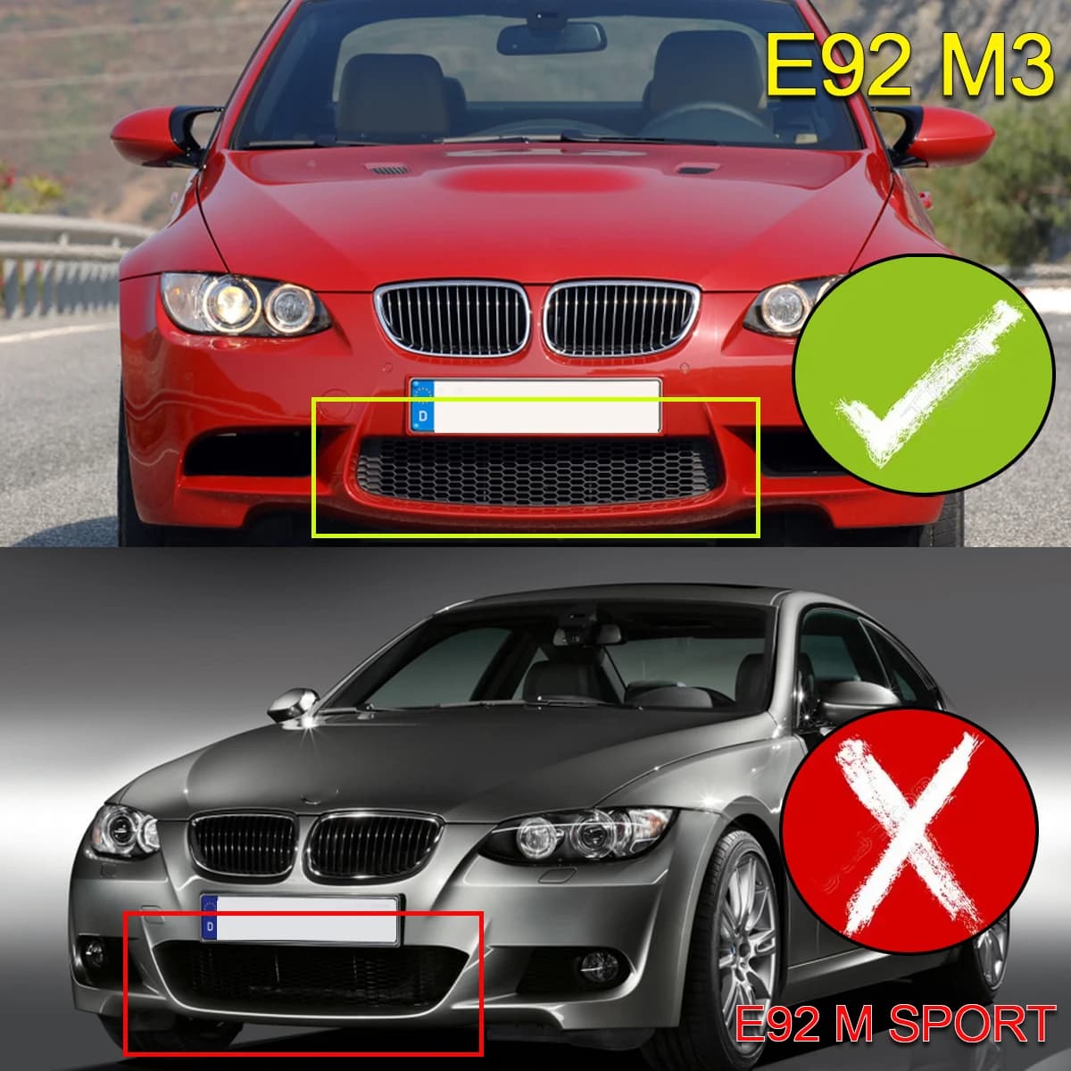 Magickit Bodykits for BMW M3 E92 E93 Coupe Convertible 2doors Rear Bumper Diffuser Front Splitter Lip Side Skirt 2008 2009-2013