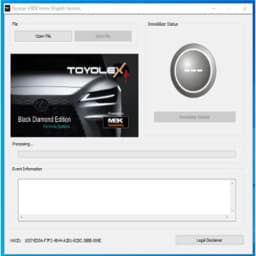 Toyolex 4 & 3 with Unlimited Keygen Denso Lexus Car DTC Disable Software Tool PK for Mascheramento
