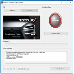 Toyolex 4 & 3 with Unlimited Keygen Denso Lexus Car DTC Disable Software Tool PK for Mascheramento