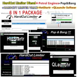 2025 New HardCut Limiter Diesel - Petrol Engines - Pop&Bang - HARDCUT LIMITER VMAX+ HotStartr + QLaunchr Software 6 in 1 Package