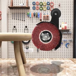 Angle Grinder Attachment Burnishing Polishing Machine Grinders Accessories Wheel Handle Metal Steel Wood Sander