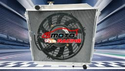 Aluminum radiator+FAN For Toyota 4 runner KZN185 3.0L Diesel 1996-2002 97 98 99 00 01 02 MT 1997 1998 1999 2000 2001 Manual