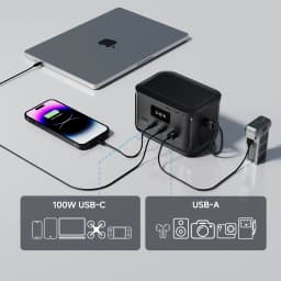 ALLPOWERS SOLAX P100 Portable Power Bank 128W 99Wh LiFePO4 Battery USB Output 31000mAh for Outdoor Camping Travel