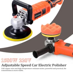 1580W Rotary Car Polishing Machine 7-Speed for Floor/Tile/Leather Polishing Buffer Polisher Car Polisher