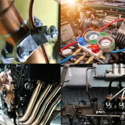 1-3PCS 25FT 7.6m Galvanized Copper Brake Pipe Hose Line Tube Roll 3/16" + Nuts Galvanized Copper Hose Line Piping