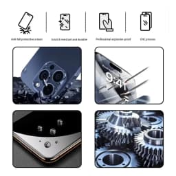 1-2PCS Coating Install Box HD Screen Protector for Xiaomi Mi 14 13 13T 12T 11T Poco X6 Pro X5 X3,NFC F6 F5 M6 M5 M4 M3 C65 Glass