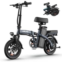 URLIFE F1L E-Bike 350W Brushless Motor 48V7.8AH Battery Adult Portable Electric Bike 14 In Tire City Commuting Electric Bicycle