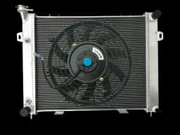 1396 Radiator+FAN For 1993-1997 Jeep GRAND CHEROKEE 4.0 L6 6Cylinder Only