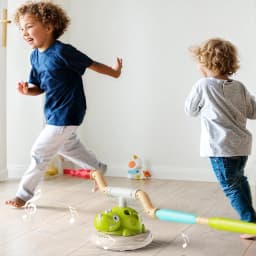 3 In 1 Children Dinosaur Sports Set with Sound Musical Jump Game 4 Modes Toss Ring Game for Family Gathering Travel Camping