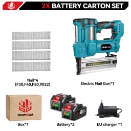 Brushless Electric Nail Gun F15-F50 K410-K4 Cordless 2in1 2Gear Stapler Framing Nailer Power Tool For Makita 18V Battery Pin