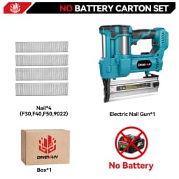 Brushless Electric Nail Gun F15-F50 K410-K4 Cordless 2in1 2Gear Stapler Framing Nailer Power Tool For Makita 18V Battery Pin