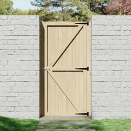 Voltsify Arch Top Strong Garden Gate with Latch