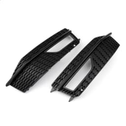 Artudatech Left/Right Bumper Fog Light Lamp Cover Grille Grill For Audi A4 S-line S4 2013-2015 2014