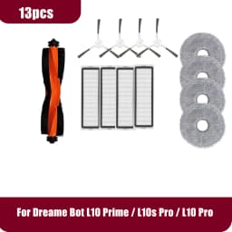 For Dreame L10 Prime, RLL11GC, L10S Pro, L10 Pro, Xiaomi S10+ Roller Side Brush Filter Mop Accessory Part