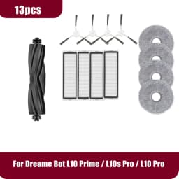 For Dreame L10 Prime, RLL11GC, L10S Pro, L10 Pro, Xiaomi S10+ Roller Side Brush Filter Mop Accessory Part