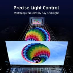 4K Google TV Projector 4200 ANSI Brightness Android 14 HDR10 Netflix Certified Auto Keystone Correction Day & Night Home Theater
