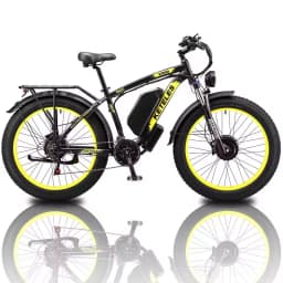 KETELES K800 Electric Bike 1000W*2 Motor 48V23AH Battery Off-Road E-Bike 26 inch Fat Tire E-Mountain Bike