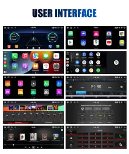 ESSGOO Android 14 Car Radio Wireless Carplay Auto 2G 32G Universal Car Multimedia Player Autoradio HD Touch Screen FM Bluetooh
