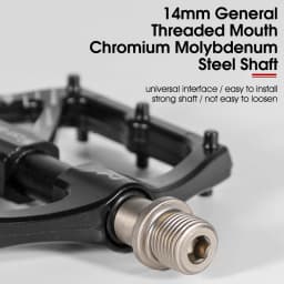 WEST BIKING 3 Bearings Pedal Ultralight Magnetic Aluminum Alloy Anti-Slip Widened Pedal Bicycle Bike Pedal Cycling Road Pedals