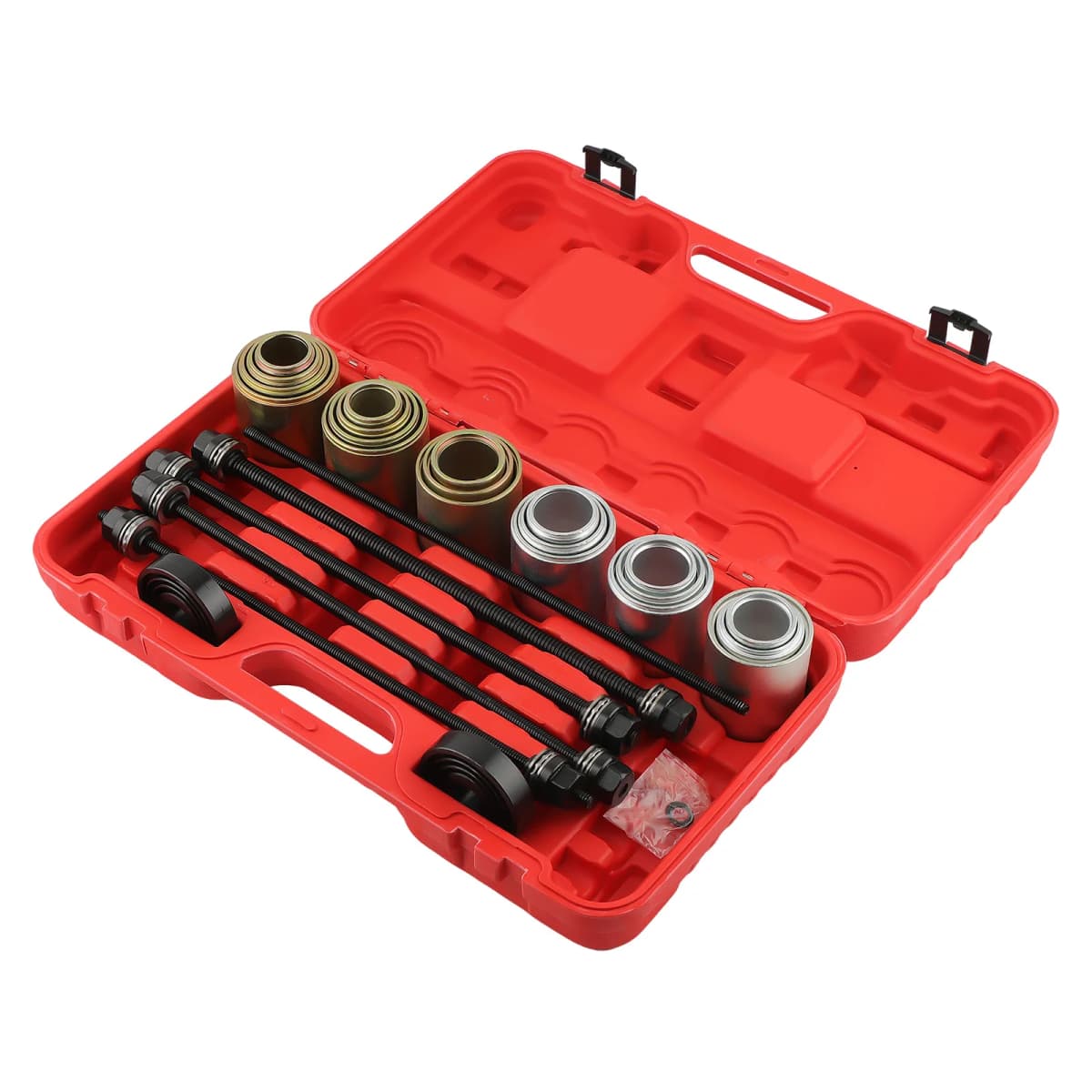 26PC Press and Pull Sleeve Kit Bushe Bearing Seal Removal Install Tool Set