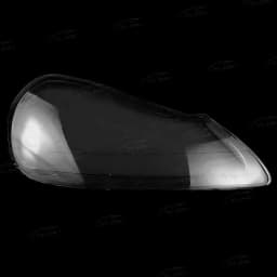 Pair For Porsche Cayenne 2007-2010 Front Headlamp Lens Cover  Left+Right Clear Headlamp Shell Transparent Lampshade