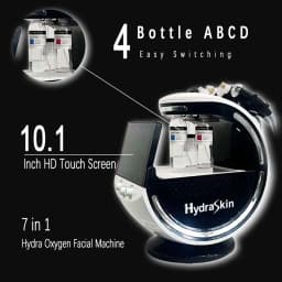 Facial 7 in 1 Ultrasonic Skin Rejuvenation Microdermabrasion Cleansing Hyperbaric Oxygen Facial SPA Hydra Oxygen Device