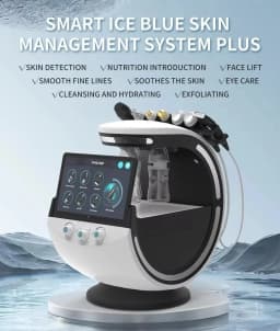 Facial 7 in 1 Ultrasonic Skin Rejuvenation Microdermabrasion Cleansing Hyperbaric Oxygen Facial SPA Hydra Oxygen Device