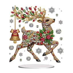 Acrylic Special Shaped Cute Animal Diamond Painting Tabletop Ornaments Kit Table Top Diamond Painting Ornament Kits for Bedroom
