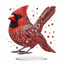 Acrylic Special Shaped Cute Animal Diamond Painting Tabletop Ornaments Kit Table Top Diamond Painting Ornament Kits for Bedroom