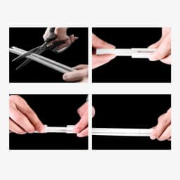 3M Strong Self Adhesive Curtain Track Sliding Track Top Mounted Side Mounted Window Decor Accessories For Curtains And Cabi