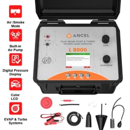 ANCEL L8000 Smoke Leak Detector Dual Mode EVAP Turbo System Tester Pipe Leakage Built-in Air Pump Automotive Smoke Leak Machine