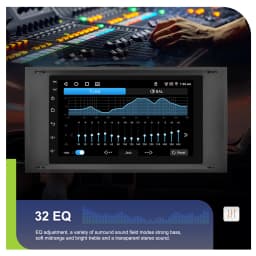 Podofo 4GB 64GB Carplay Android Auto Car Radio 7 Inch For Transit Fiesta Focus Galaxy Mondeo Fusion Kuga C-Max S-Max Connect