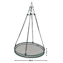 2 Pack Bird Seed Catcher Trays Hanging Bird Feeder Fabric Bird Feeder Outdoor Bird Feeding Accessory