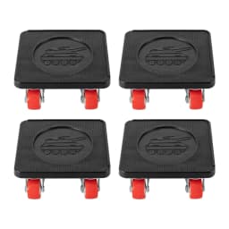 Industrial Dolley Wheels Set Wheels to Move Heavy Objects Furniture Movers 400KG/881lbs Capacity Easy Furniture Moving Solution
