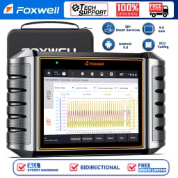FOXWELL NT710 OBD2 Car Diagnostic Tool Full System Active Test Car Code Reader ECU Coding 30+ Reset ODB OBD2 Automotive Scanner