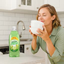 Apple Scent Dishwasher Detergent Liquid 675ML Powerful Cleaning for Home Kitchen Dishes