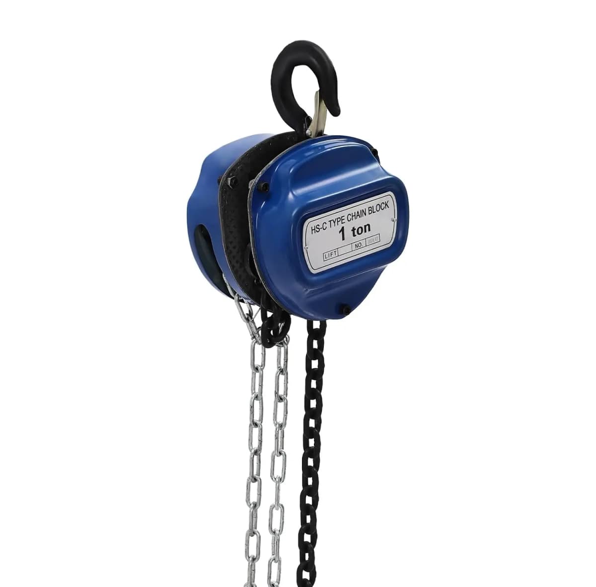 1T Hand Chain Hoist - 13.12ft Chain Length, Heat-Treated&Anti-Rust, Safe&Durable for Heavy Load Lifting in Factories/Mines