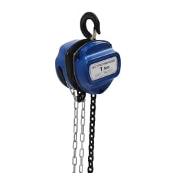 1T Hand Chain Hoist - 13.12ft Chain Length, Heat-Treated&Anti-Rust, Safe&Durable for Heavy Load Lifting in Factories/Mines