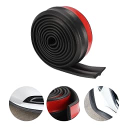 Universal Front Bumper Spoiler Lips Anti-Collision Fine Workmanship Car Rubber Skirt Protector Lip Spoiler Wear-resistance