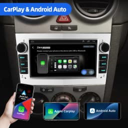 ESSGOO Wireless Carplay Android 15 Car Radio for Opel Astra H G J Antara Vectra C B Vivaro Corsa C D Zafira B Multimedia Player