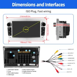 ESSGOO Wireless Carplay Android 15 Car Radio for Opel Astra H G J Antara Vectra C B Vivaro Corsa C D Zafira B Multimedia Player