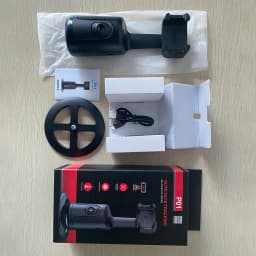 Auto Tracking Shooting Gimbal AI Camera Recognition Body Face Track 360 Rotation Desktop Intelligent Follow Live Shoot Phone Sta