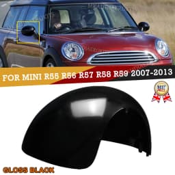 Right Rear Mirror Cover Trim For Mini Cooper R55 R56 R57 R57 R58 Manual Folding