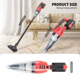 DayPlus 2 in 1 Cordless Vacuum Cleaner, 5500Pa ,Handheld Car Vacuum w/LED Light, Washable HEPA Filter for Pet Hair Home Office