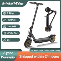 Ladped Electric Scooter For Adults 20 45KM Range Front Rear Shock Absorber APP Control 250W Motor 10inch Anti Puncture Tires