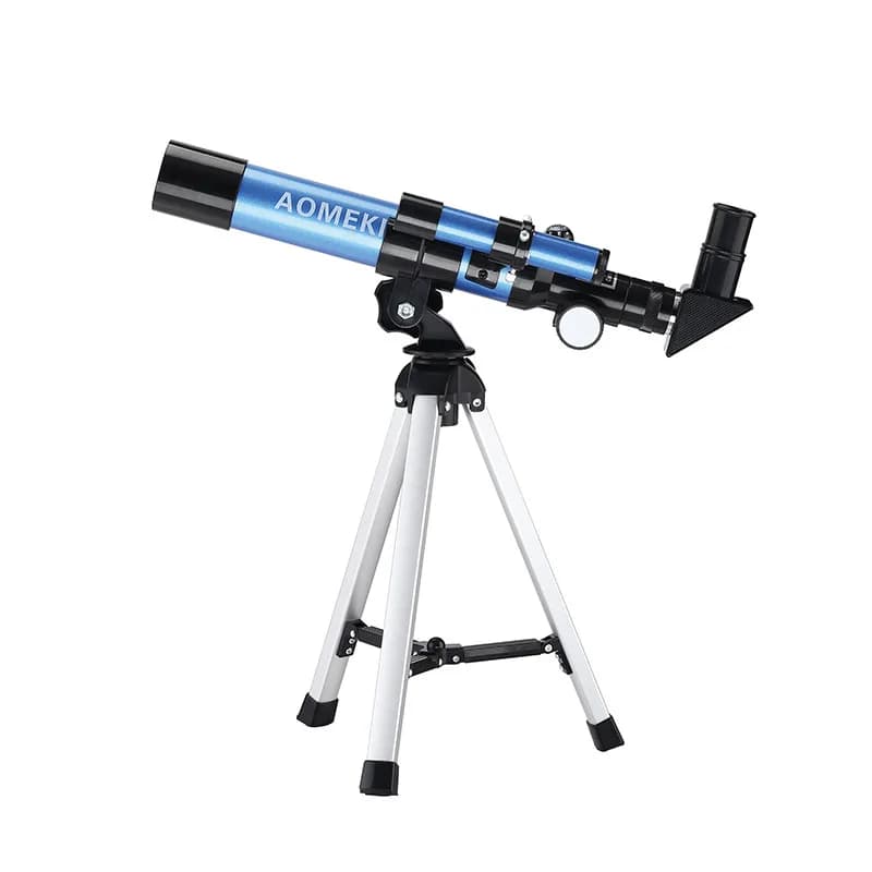 Telescopes 40/400 with Tabletop Tripod 2 Eyepieces Portable Telescopes for Astronomy Beginners with Finderscope