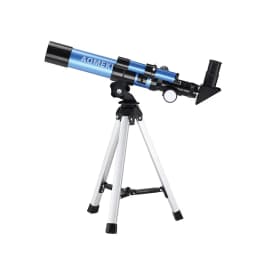 Telescopes 40/400 with Tabletop Tripod 2 Eyepieces Portable Telescopes for Astronomy Beginners with Finderscope