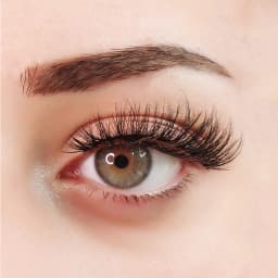 1 Pair Reusable Self Adhesive False Eyelashes Natural Long Thick Fake Eye Lashes