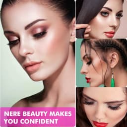 1 Pair Reusable Self Adhesive False Eyelashes Natural Long Thick Fake Eye Lashes